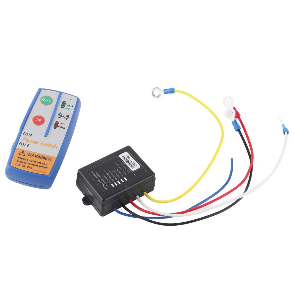 12V Electric Winch Wireless Remote Control System Transmitter Receiver Kit for Truck ATV SUV