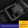 For Volkswagen VW T-cross Tcross 2018 - 2026 Car Armrest Storage Box Tray Console Organizer Case Container Accessories