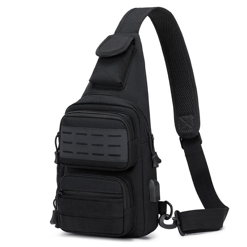 Стильная мужская многофункциональная сумка-кроссбоди на грудь Sting One Size