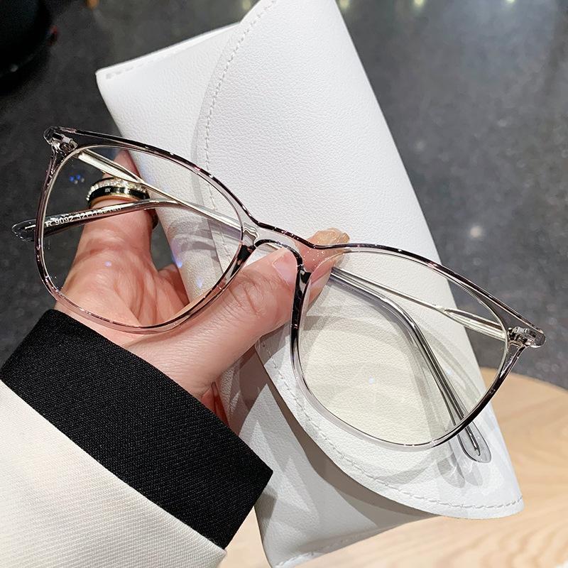 

Антисиние очки для женщин можно сочетать с градусами, деловая большая оправа для лица, круглое маленькое лицо можно сочетать с очками Anti-blue lenses