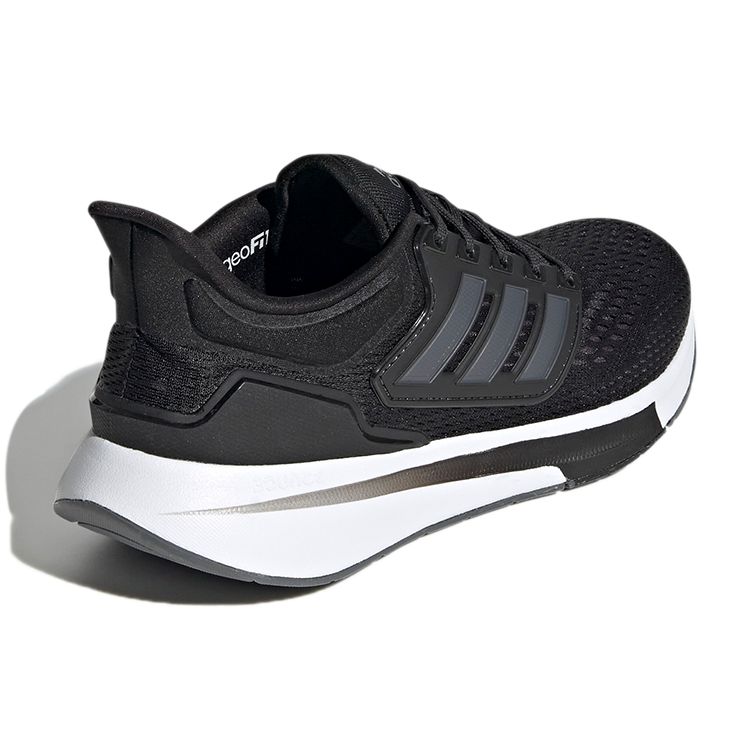 Adidas EQ21 Run Black White Women Sneakers Core-Black Grey-Five Grey-Six H00544