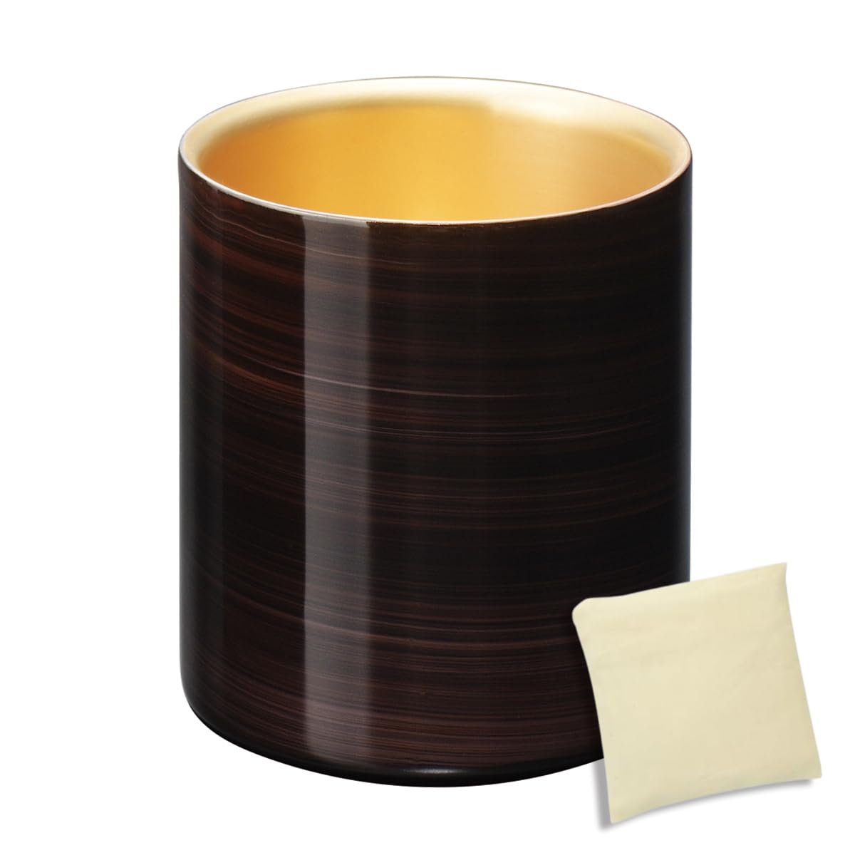 

Стакан для виски Tsubame Yamanaka Lacquer с двойными стенками Shikage Urushi x 250 мл Эко-сумка Сделано во Вьетнаме Уруси Сделано в Японии J-kitchens-bag 7,3 см 8,3 см / /