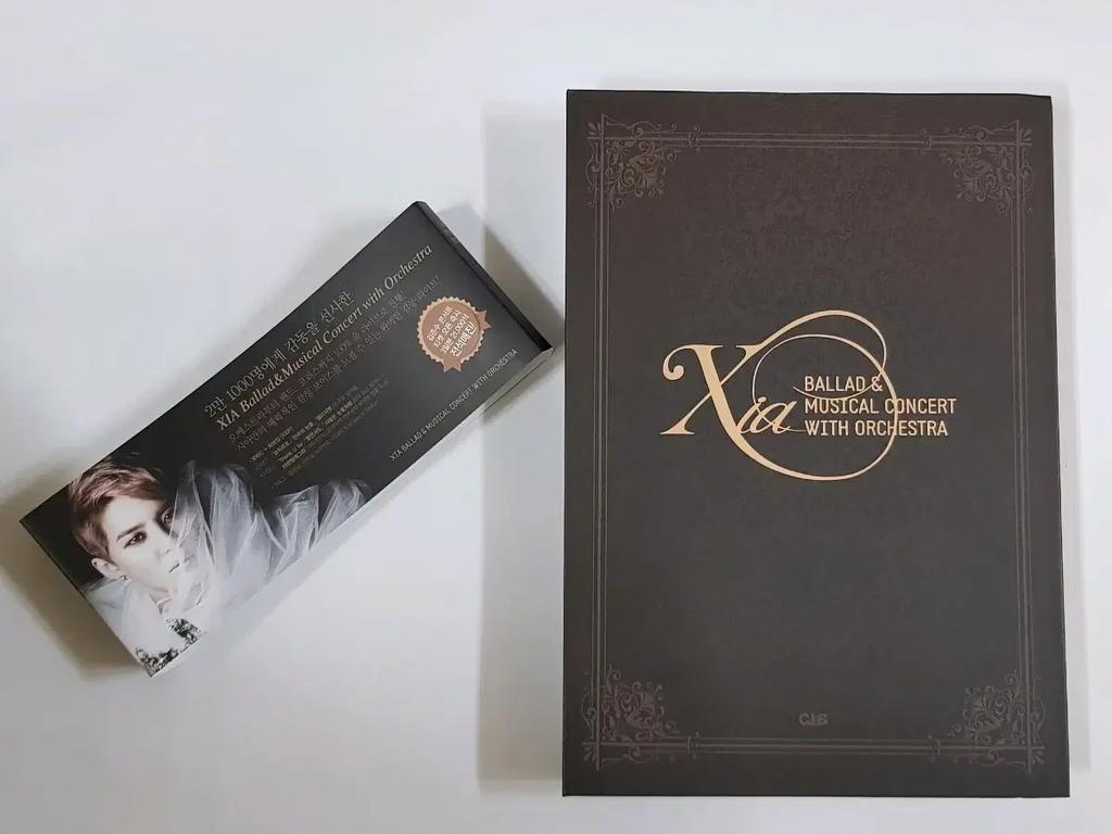 Compliance Concert DVD Icon Musical Ballad Concert Musical Corn XIA Kim Junsu Used