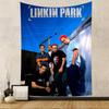 Nu Metal Band L-Linkin P-Park Cartoon Tapestry Art Science Fiction Room Home Decor Wall Hanging Sheets