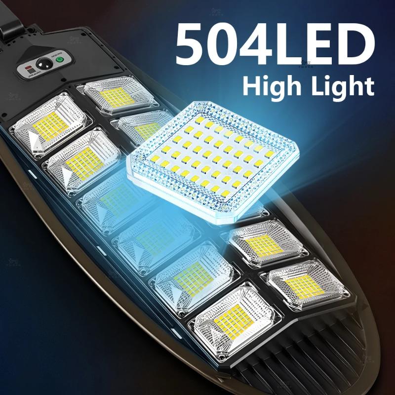 Super Bright Solar Street Lamp For Outdoor Solar LED  Lights IP65 Waterproof Lamp With Motion Sensor Garden Decoration