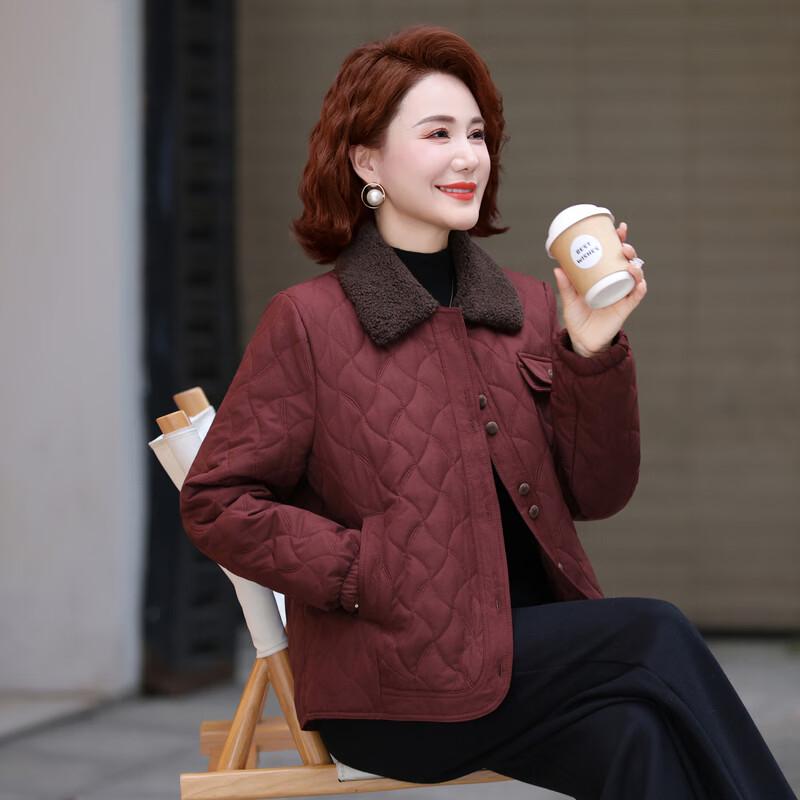 Hodo Women's Petite Winter Padded Jacket - Stylish Quilted Coat