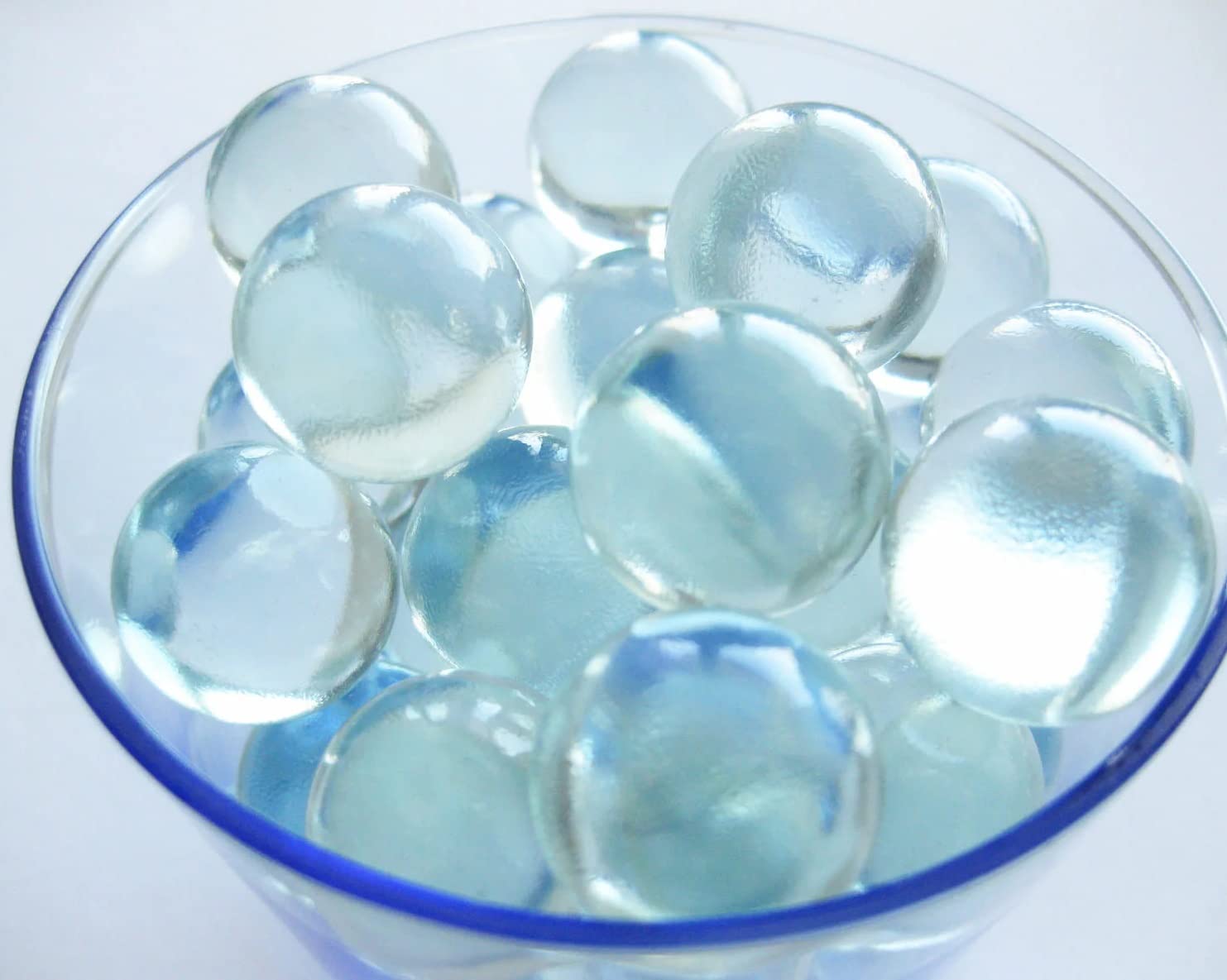 

Набор из 100 прозрачных стеклянных шариков под мрамор, сделанных в Японии японским производителем Glass Marble