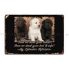 First We Steal Your Heart Labrathor Retriever Metal Plaque Bar Create Club Bar Retro Custom Tin Sign Poster