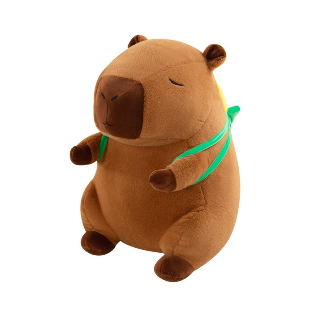 Fluffy Corn Capybara Plush Toy Corn Backpack Capybara Fluffty Doll Capybara Plush Toy  Home Decor
