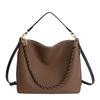 Classic Pu Soft Leather Tote Bag For Women With Chain Strap And Inner Pockets For Daily Use