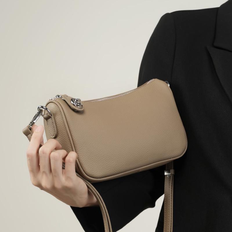 2024 Women's Genuine Soft Leather Shoulder & Messenger Bag – Fashion Underarm Style