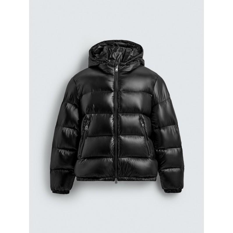 Mens Hooded Padded Winter Cotton Coat Thick Casual Warm Zip Outerwear