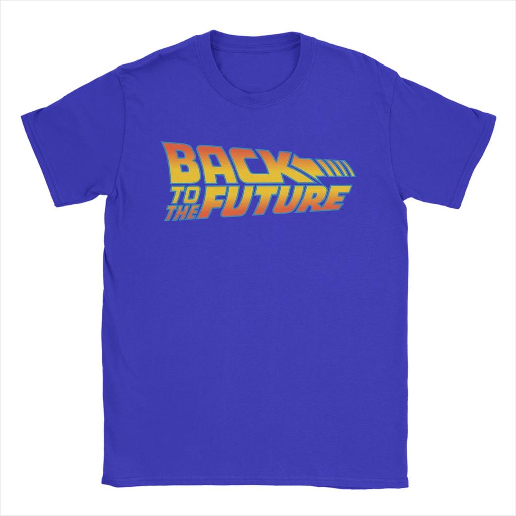 Back To the Future T Shirt Couple DMC DeLorean Streetwear TShirts Summer Crew Neck Hip Hop Tee Shirt Hot Sale Plus Size Tops