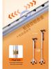 Lightweight Aluminum Alloy Four-Legged Cane with Soft Grip for Seniors - Anti-Slip, Adjustable Walking Stick.