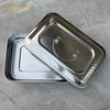 Dental Tray Surgical Nursing Lid Medical Equipment Steriliser Container For Dentist Storage Box Stainless Steel Instrument
