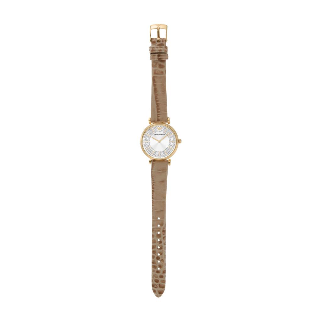 Emporio Armani Analog Leather Watch AR11518 Women's