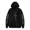 Sweat à capuche décontracté imprimé Travis Scott pour couple - Vente flash