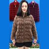 Autumn and Winter Jackets, Women's Imitation Mink Fleece Jackets, Cold-proof and Warm Outerwear