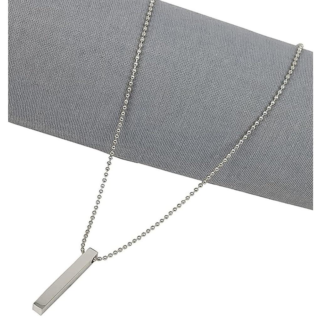 Okos Men's Fashion Jewellery Solid Spear Point Arrowhead Pendant Necklace With Chain For Boys and Men