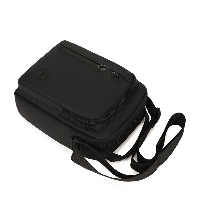 Men's Shoulder Bag Large Capacity Outdoor Commuter Mobile Phone Bag Water-Repellent Business Handbag