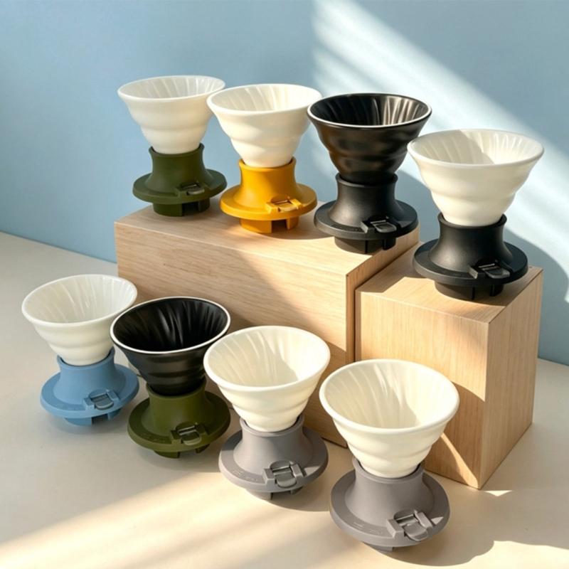 Efficient Coffee Dripper With Silicone Base And Fine Meshes Filter Office Coffee Equipment For Home Or Office Use