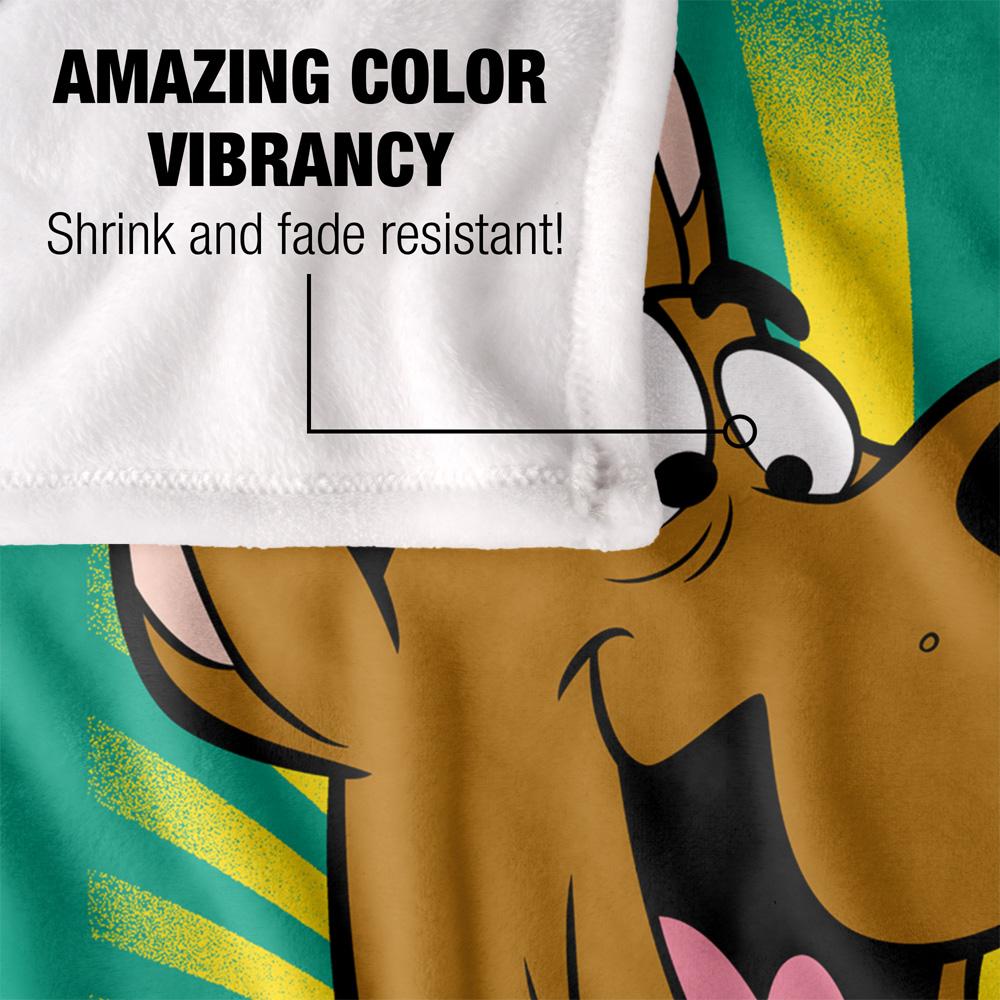 Scooby Doo Silky Burst Supersoft Blanket
