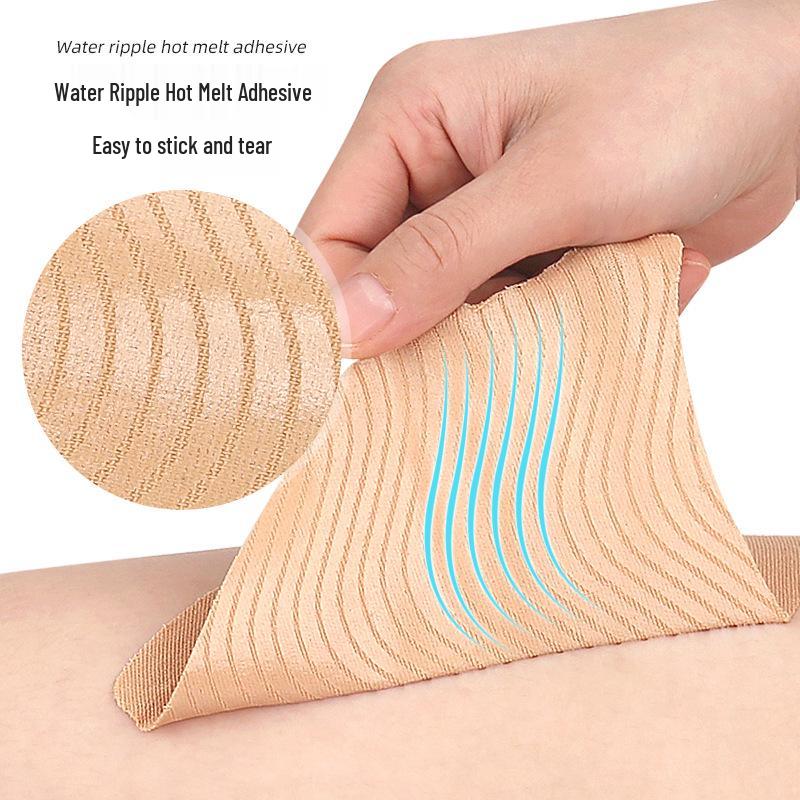 Elastic V-Shaped Invisible Thigh Protector: Anti-Friction, Sweat-Proof, Pressure Relief Fabric Patch
