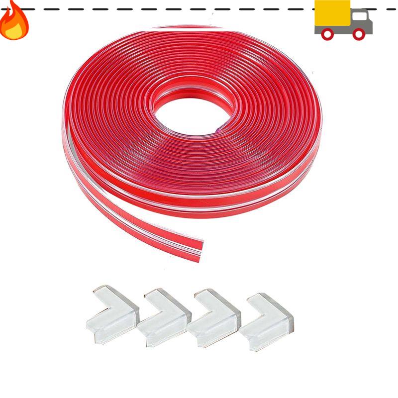 1Set 6 Metres And 4 Corner Protectors Protects Corners And Edges Corners And Edges PVC A