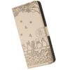 For iPhone 16 Case with Wrist Strap Leather Phone Cover Wall Cats Pattern