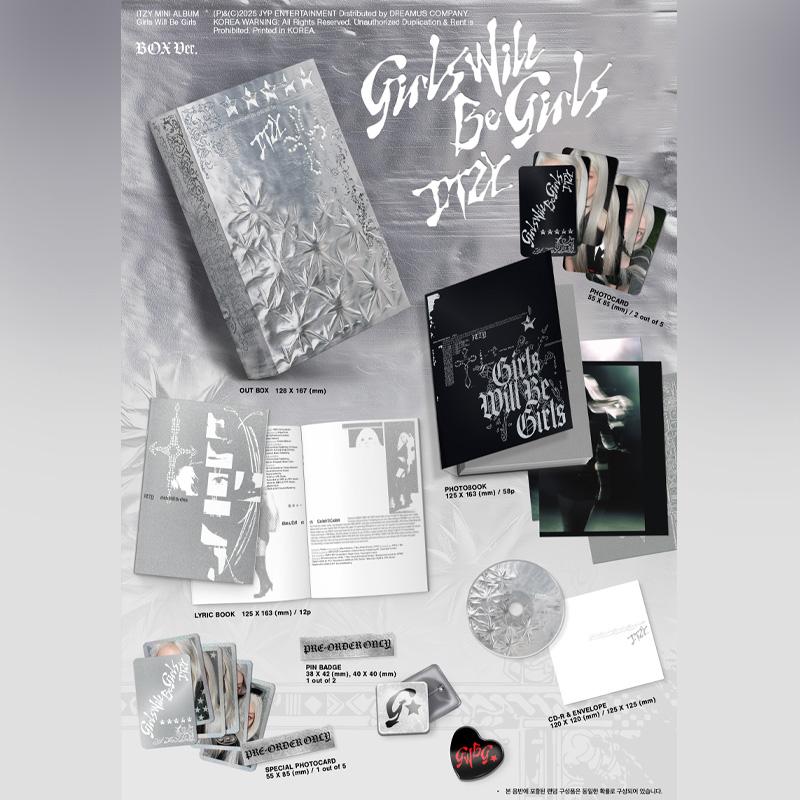 ITZY Mädchen werden Mädchen sein (Box Ver.)
