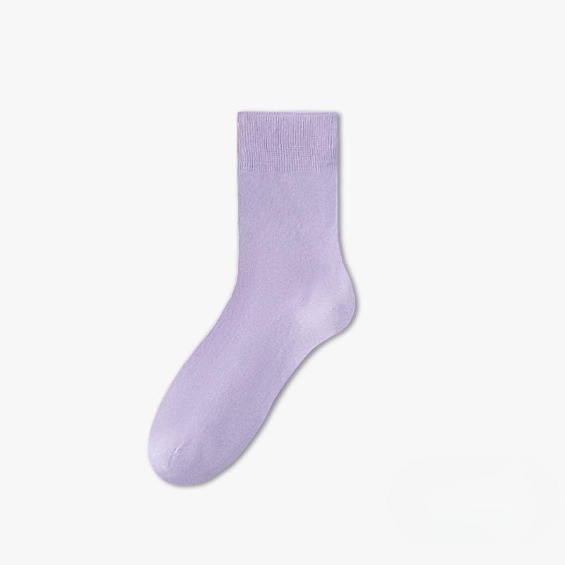 Female Summer Thin Soft Skin Perspiration Breathable In The Tube Socks