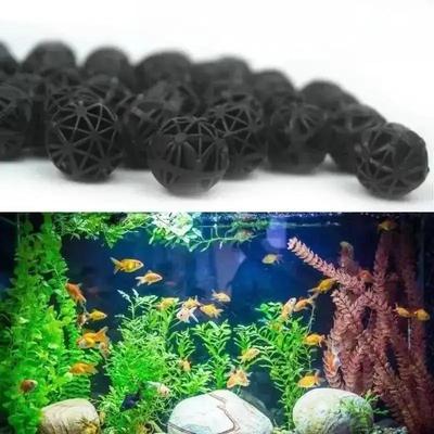 Bio Bola para Aquário, Material de Filtragem para Aquário Bio Bola Filtragem para Aquário Purificação de Água Bio Plástico Bola de Algodão