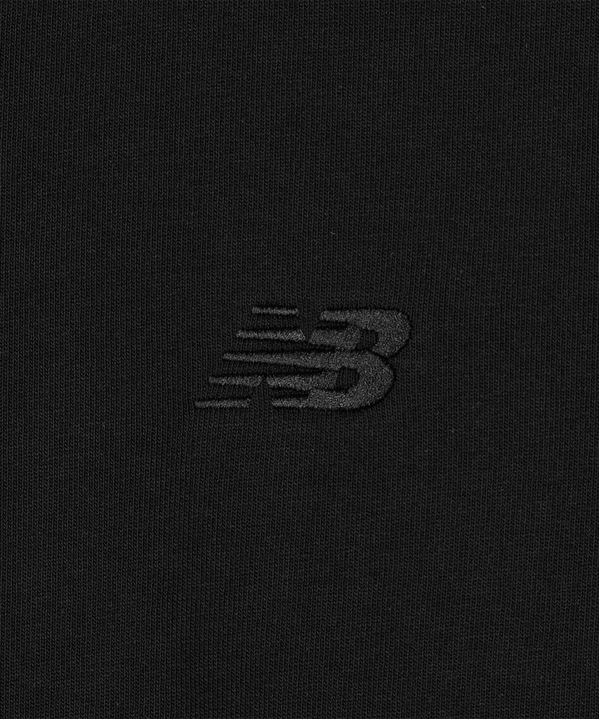 Nyuballanseu Nbneg3V712 / Women Premium Essential Small Logo Short Sleeve T-Shirt (Black)