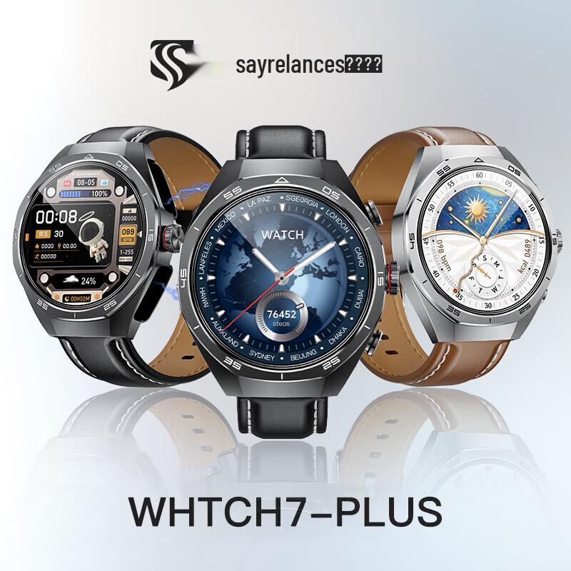 Sayrelances WATCH 7 PLUS 2-in-1 Smartwatch & Bluetooth Earbuds