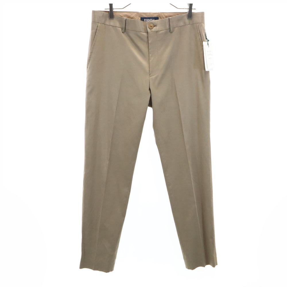 

unused Mr.GENTLEMAN Comfortable Pants L beige ESSENTIEL Slacks Men s Used