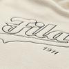 FILA FUSION Sweatshirt Unisex Stone Milk Color T11U446201FIV