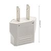 Portable Travel Plug Adaptor US To EU Plug Adapter Standard America Flat 2pin To Pean Round 2pin Socket Converter