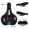 iWA Hybrid Saddle Comfort Plus DD3123MF Bicycle Saddle with for Road Bikes and Hybrid Black Hole, Comfortable, Bikes,