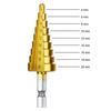 HSS Steel Large Step Cone Drill Titanium Bit Set Hole Cutter 4-20mm Repair Kit