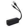 48V PoE Splitter Adapter 12V 2A Output with IEEE 802.3 Af At Standard 10 100Mbps Power Over Ethernet Splitter Adapter