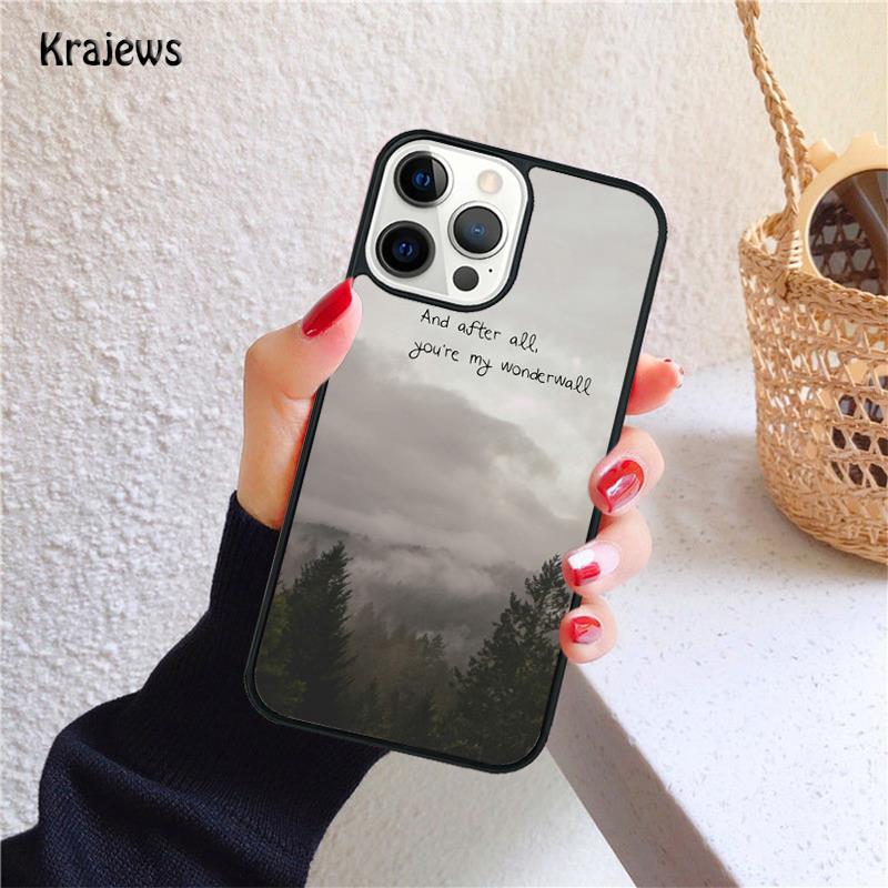 Mlha mlhavé hory Coque Měkký Kryt na Telefon Pro iPhone 14 XR X XS Max 5S 6S 7 8 Plus SE 2020 11 12 13 Pro Max Mini Kryt na Telefon