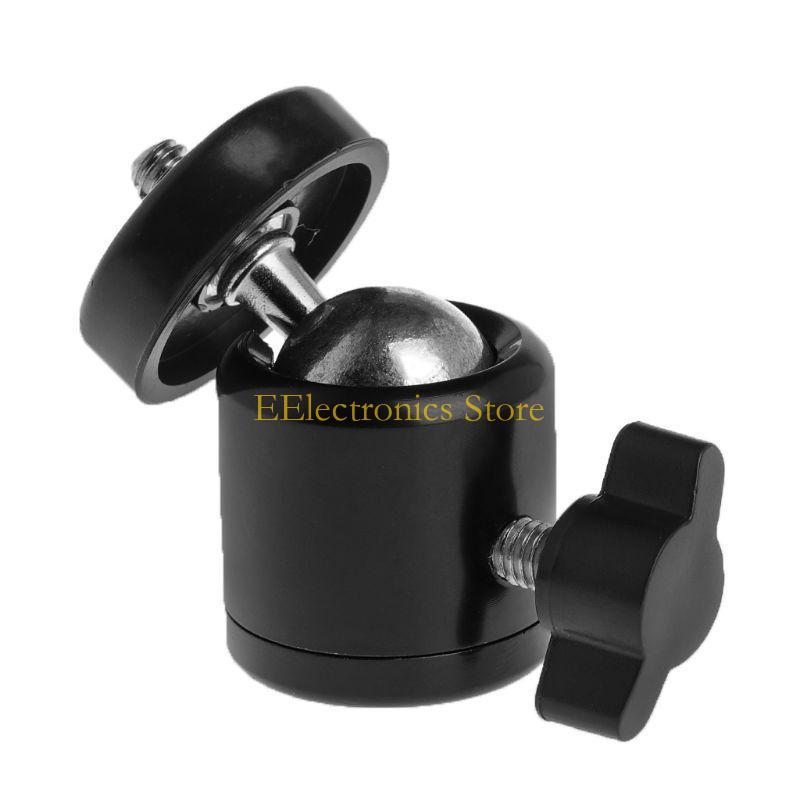 B03C 1/4" Hot Shoe Mini Ball for Head Flash Bracket Holder Mount Screw For Camera Tri