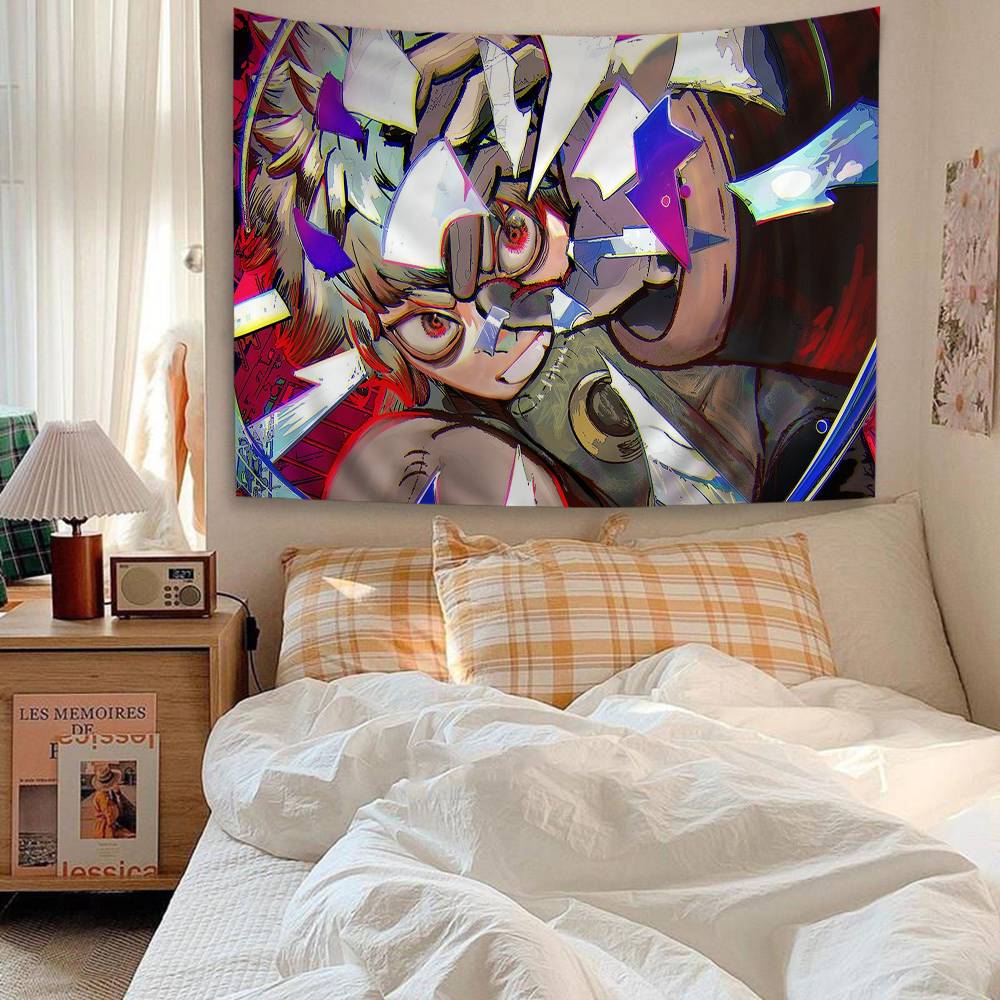 Japan Anime Gachiakuta Anime Hangend Boheems Wandkleed Boheemse Wandtapijten Mandala Kawaii Kamerdecoratie