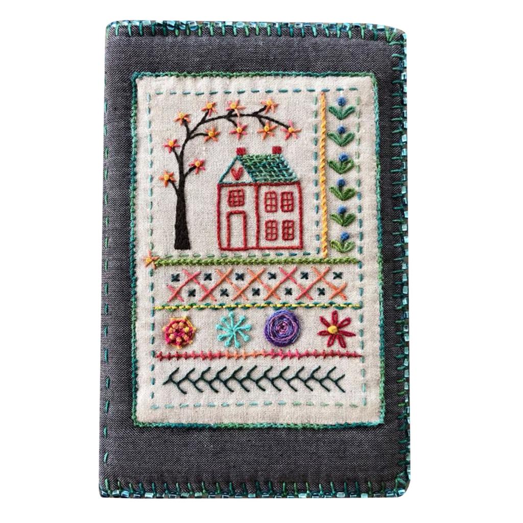 Yousheng Książka ze ściegami haftowanymi DIY Książka do szycia z wieloma ściegami Książka do haftowania i szycia dla początkujących Dorosłych Miłośników Szycia Prezent