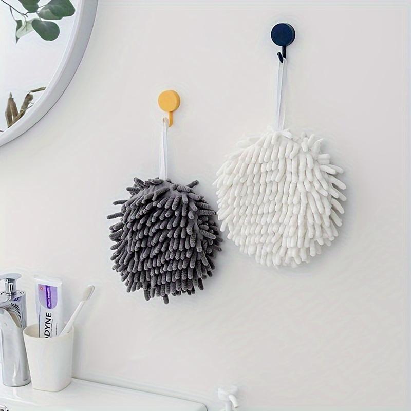 1 Pc Ultra-Absorbent Microfiber Hand Towel - Quick-Dry, Lint-Free, Soft Plush - Ideal for Kitchen & Bathroom