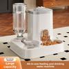 Automatic Pet Feeder Double Bowl for Cats and Dogs with Automatic Water and Food Refill