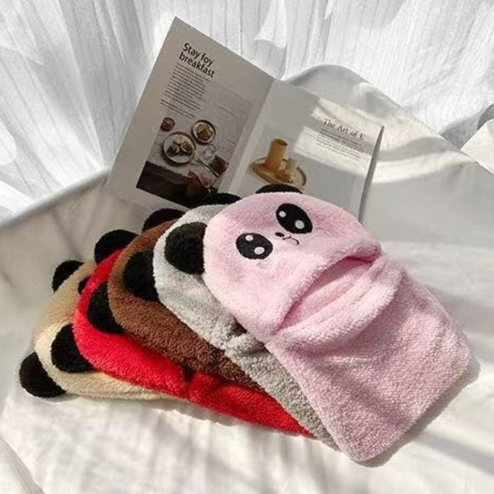 Panda Children Beanie Caps Cartoon Kids Plush Hat Fashion Kids Winter Hats  Toddler