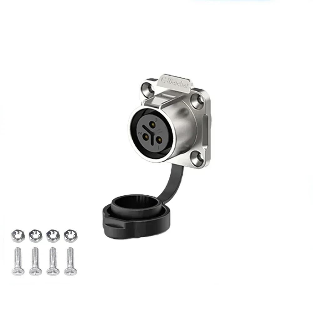 EW-LP20 Waterproof M20 Power Aviation Connector 2 3 4 5 7 9 12 Pin Plug Socket Panel Adapter Industry Signal Rransceiver Radio