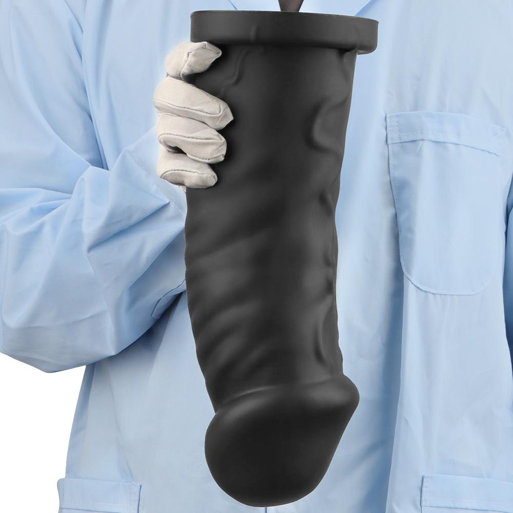 Silicone Extra Large Black Dildo Butt Plug Fisting Sex Toy Masturbator Big Dick Realistic Penis Strap On Cock
