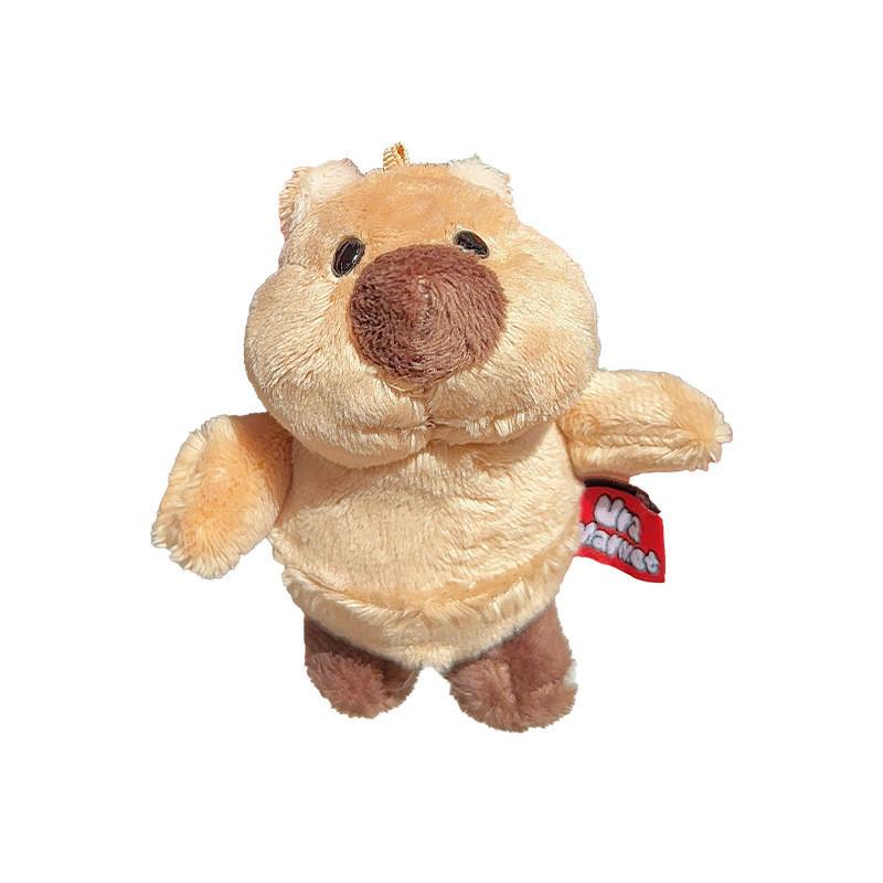 Marmota Cartoon Cute Plush Keychain Backpack Pendant For Gift And Use Everyday